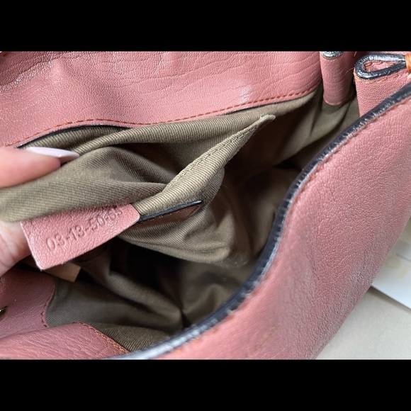 Chloe Elsie 2Way Shoulder Bag Handbag Limited Edition Gold Hardware Pink - Picture 11 of 12